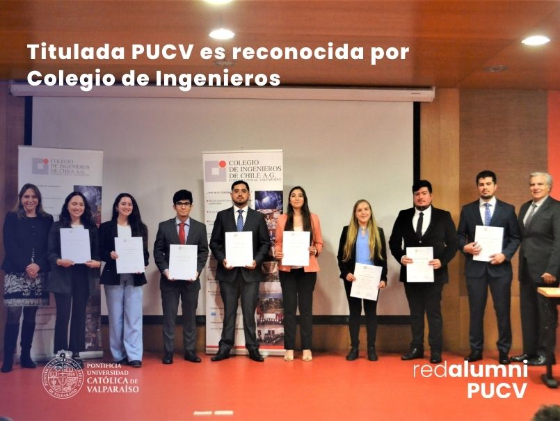 Cristina Fritis es premiada por Colegio de Ingenieros como mejor titulada de Ingeniería Civil Química