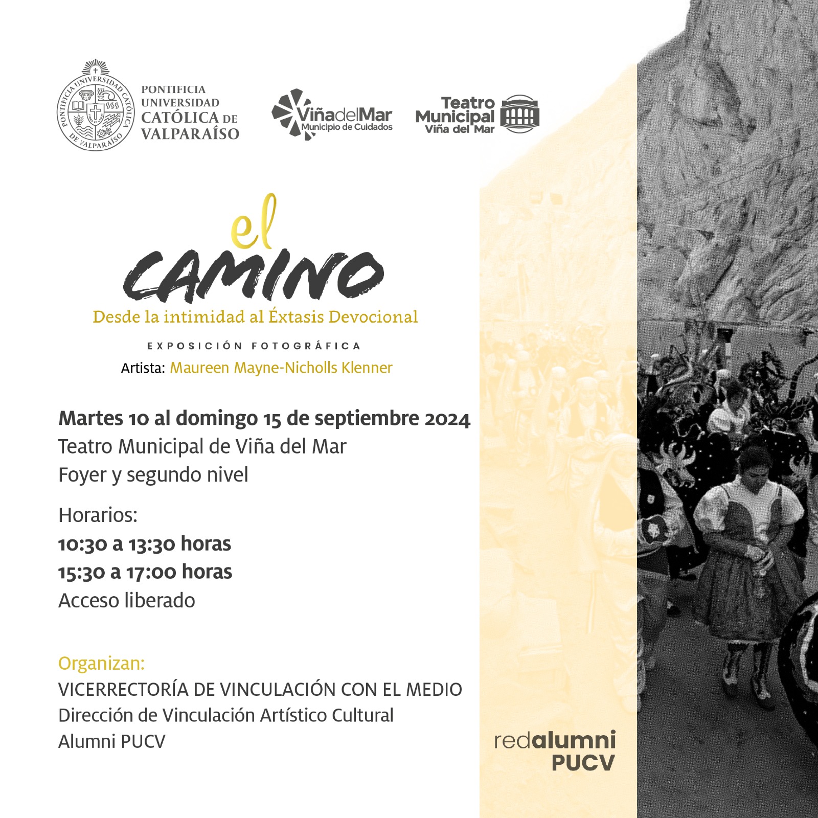 Exposición: El camino, desde la intimidad al éxtasis devocional