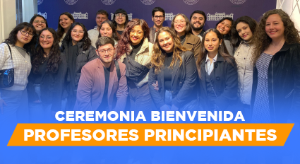 Ceremonia de Bienvenida de Profesores Principiantes