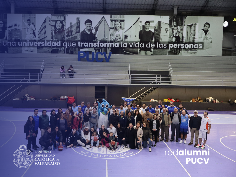Con éxito se lleva a cabo el primer Encuentro Deportivo Alumni Básquetbol PUCV