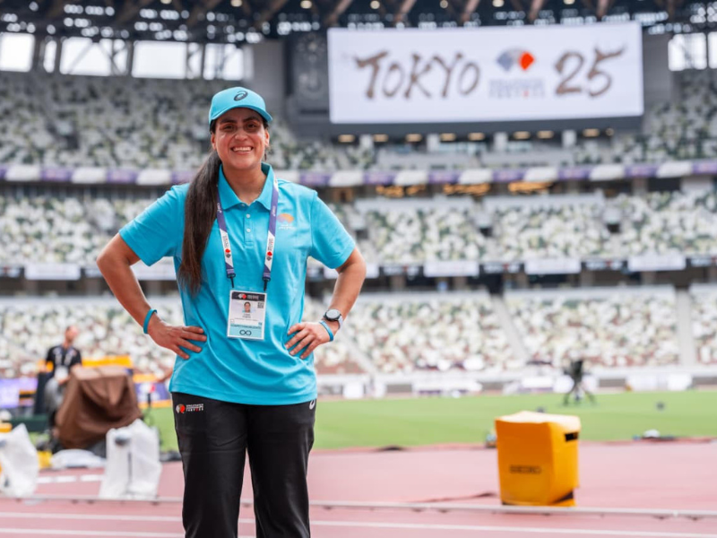 La vocación que la llevó al mundo: Marcia Cueto y su paso por el Mundial de Atletismo Tokio 2025
