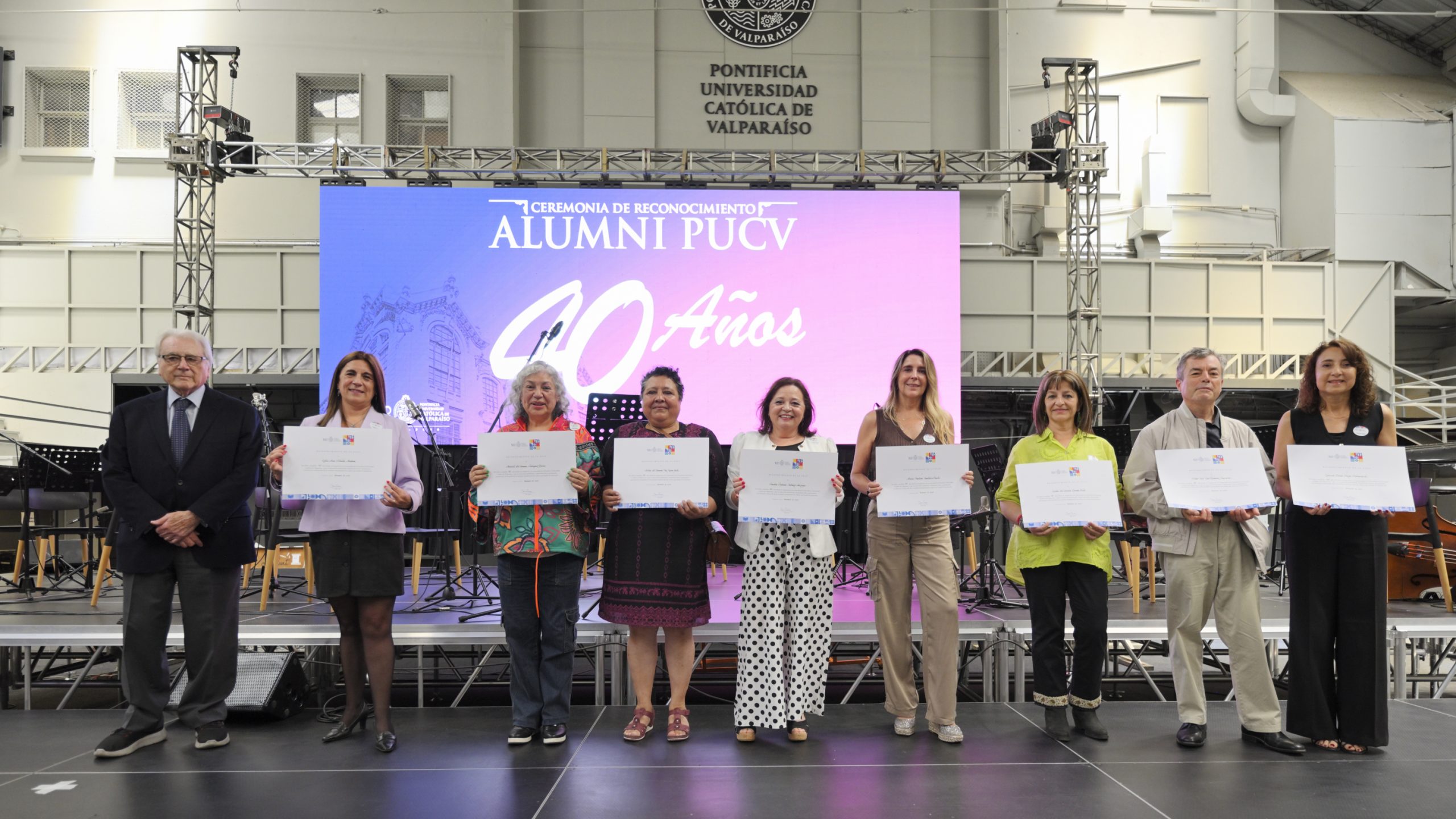 Ceremonia de Reconocimiento Alumni PUCV